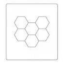 Sizzix Bigz Die - Hexagons, 3/4" Sides (M&G)
