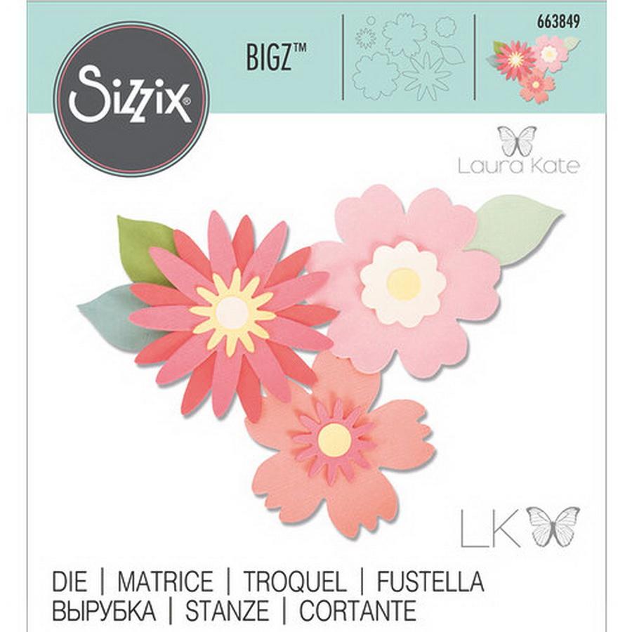 B & W Sizzix Bigz Fustella Heart # 3