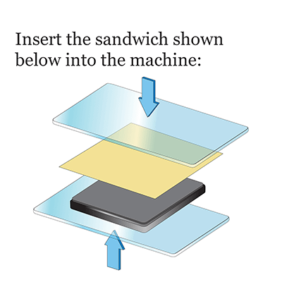 steps of using machine