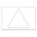 Sizzix Bigz L Die - Triangle, Equilateral 4 3/4 inch H x 5 1/2 inch W Unfinished