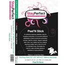 StayPerfect Peel N Stick Pre Cut Stabilizer Sheets 25 pack