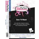 StayPerfect PreCut Sew N Wash Stabilizer- 25 Sheets