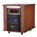 Thermal Wave by SUNHEAT TW1500-UV Air Purifying Infrared Heater with Remote Control - Modern Oak