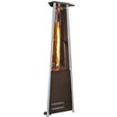 Sunheat Triangle Variable Flame Golden Hammered Patio Heater PHSQGH