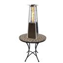 Sunheat Contemporary Square Design Tabletop Patio Heater (Golden Hammer or Stainless Steel Options Available)