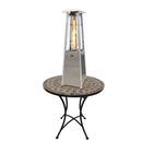 Sunheat Contemporary Square Design Tabletop Patio Heater (Golden Hammer or Stainless Steel Options Available)