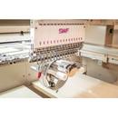 SWF KX-15 Needle Embroidery Machine w/ Cap Driver and Stand