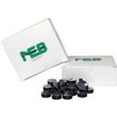 NEB Embroidery Machine Bobbins Box of 144 - Style L Black