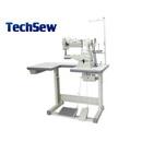 Techsew 2700 Cylinder Compound Feed Industrial Sewing Machine with Assembled Table and Motor