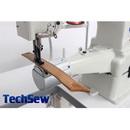 Techsew 2700 Cylinder Compound Feed Industrial Sewing Machine with Assembled Table and Motor