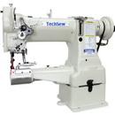 Techsew 2700 Pro Cylinder Compound Feed Industrial Sewing Machine with Assembled Table and Motor