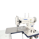 Techsew 2750 Pro Cylinder Large Bobbin Compound Feed Industrial Sewing Machine Industrial Sewing Machine with Assembled Table and Motor