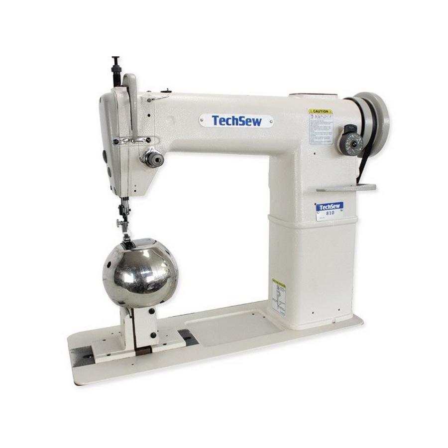 Techsew 810 Industrial Sewing Machine with Wig Attachment, Assembled Table and Motor 