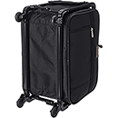 Tutto 17 inch Small Carry-On w/Wheels-Black (2009-BLK)