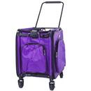 Tutto 17in Serger on Wheels Luggage Purple