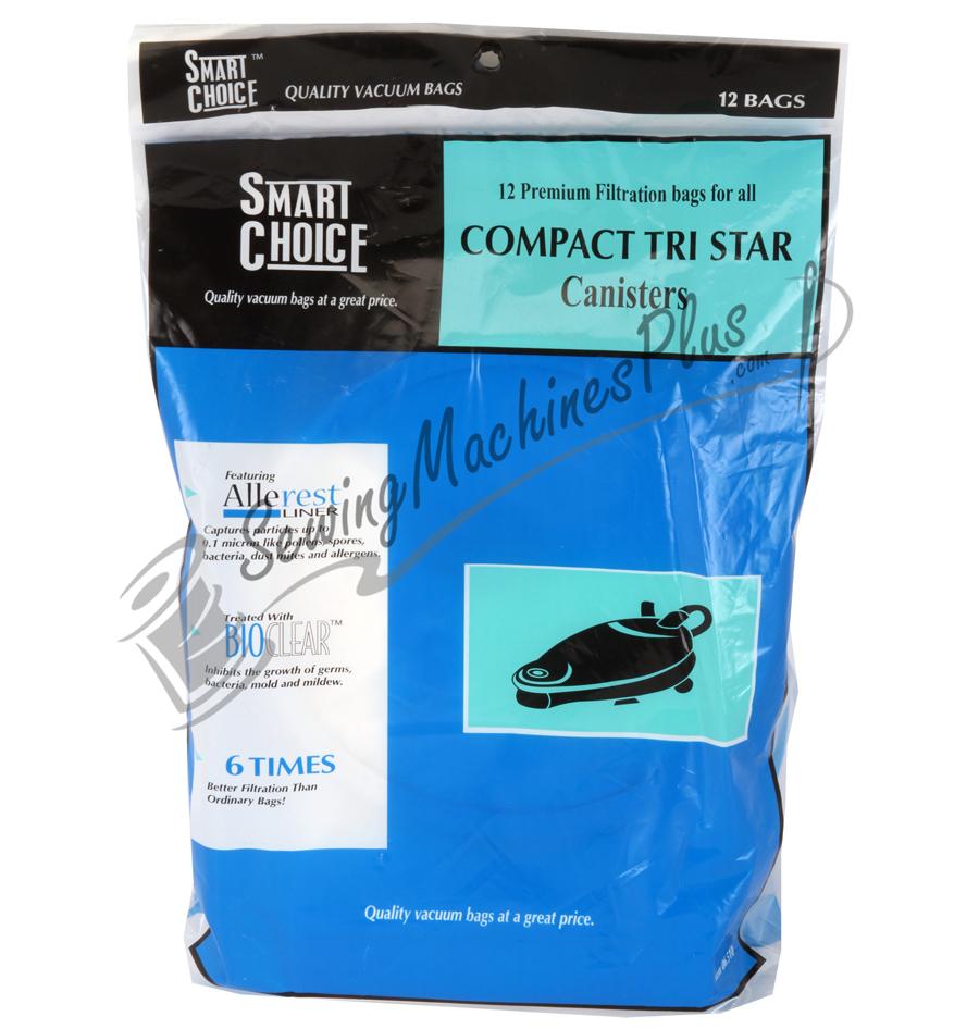 Compact and Tristar Vacuum Paper Bags 12 pack (06.510) DISCONTINUED