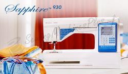 Click for larger view of the Husqvarna Viking Sapphire 930 Sewing Machine