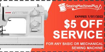 Basic Sewing Machine Service Coupon